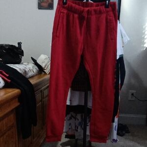 Red Jogger Pants